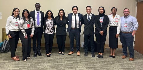 a group of personnel from Riverside Academics 