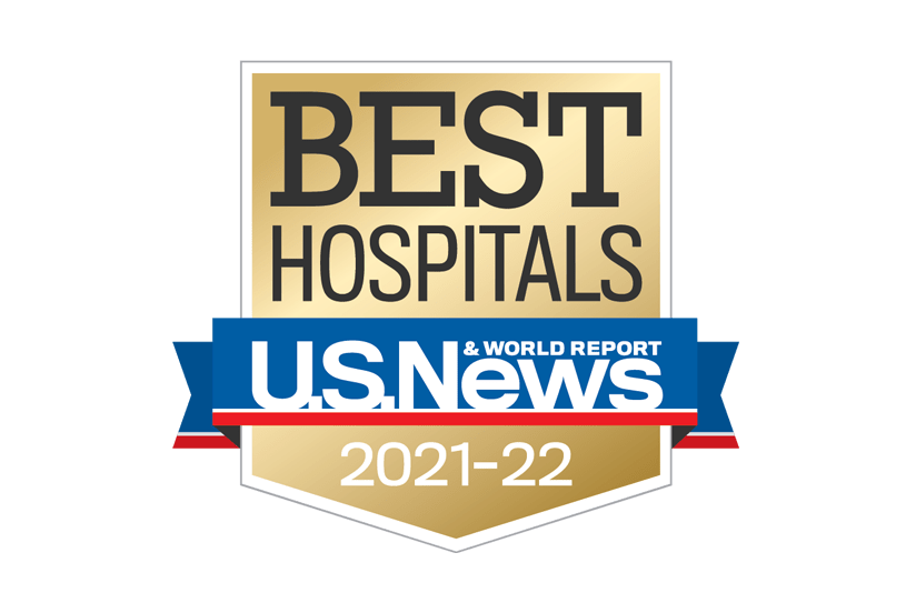 Best Hospitals US News 2021-2022 logo