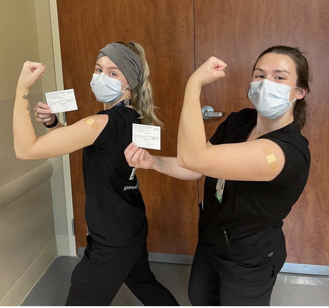 One Year After Receiving COVID19 Vaccine Riverside Celebrates a ...