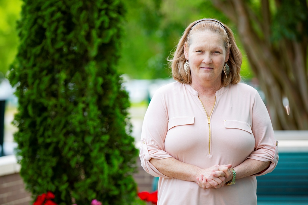 Jeanie Harrop, a WATCHMAN procedure patient of Riverside Regional Medical Center