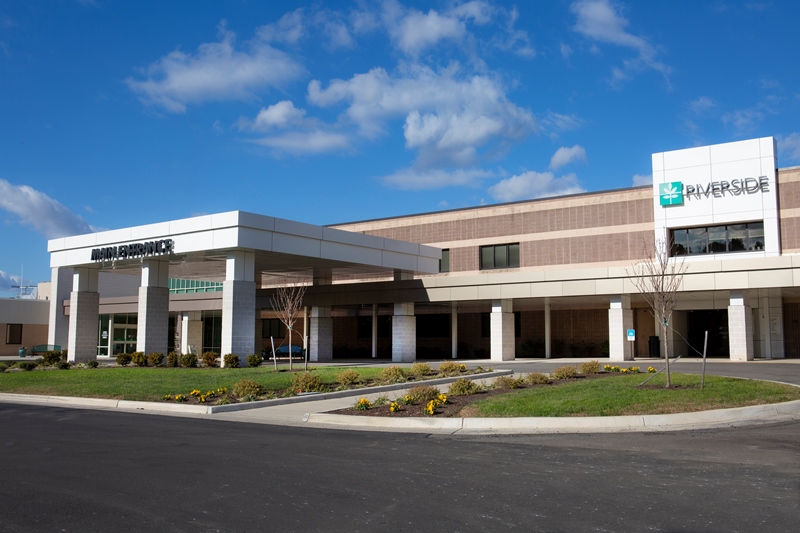 Riverside hospital main entrance