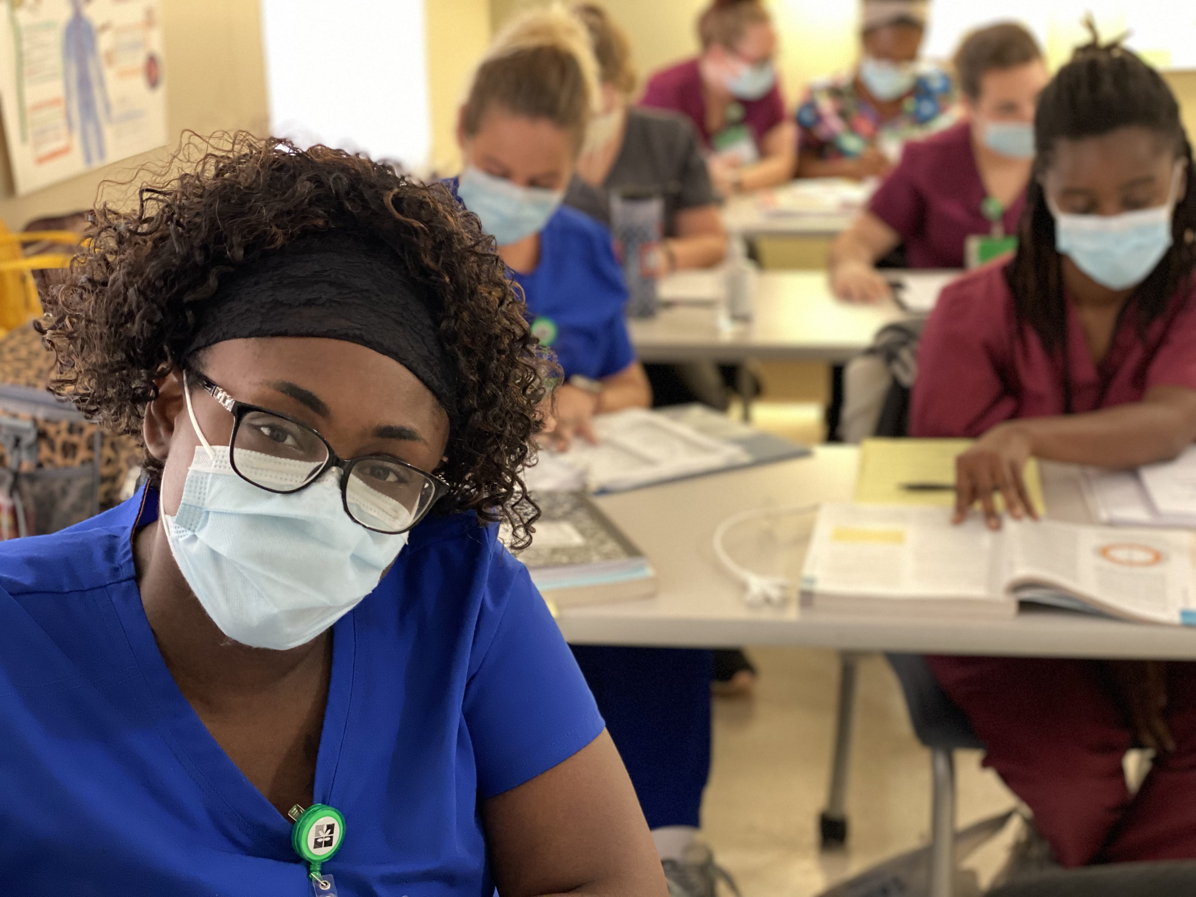 CNAs in the earn and learn program