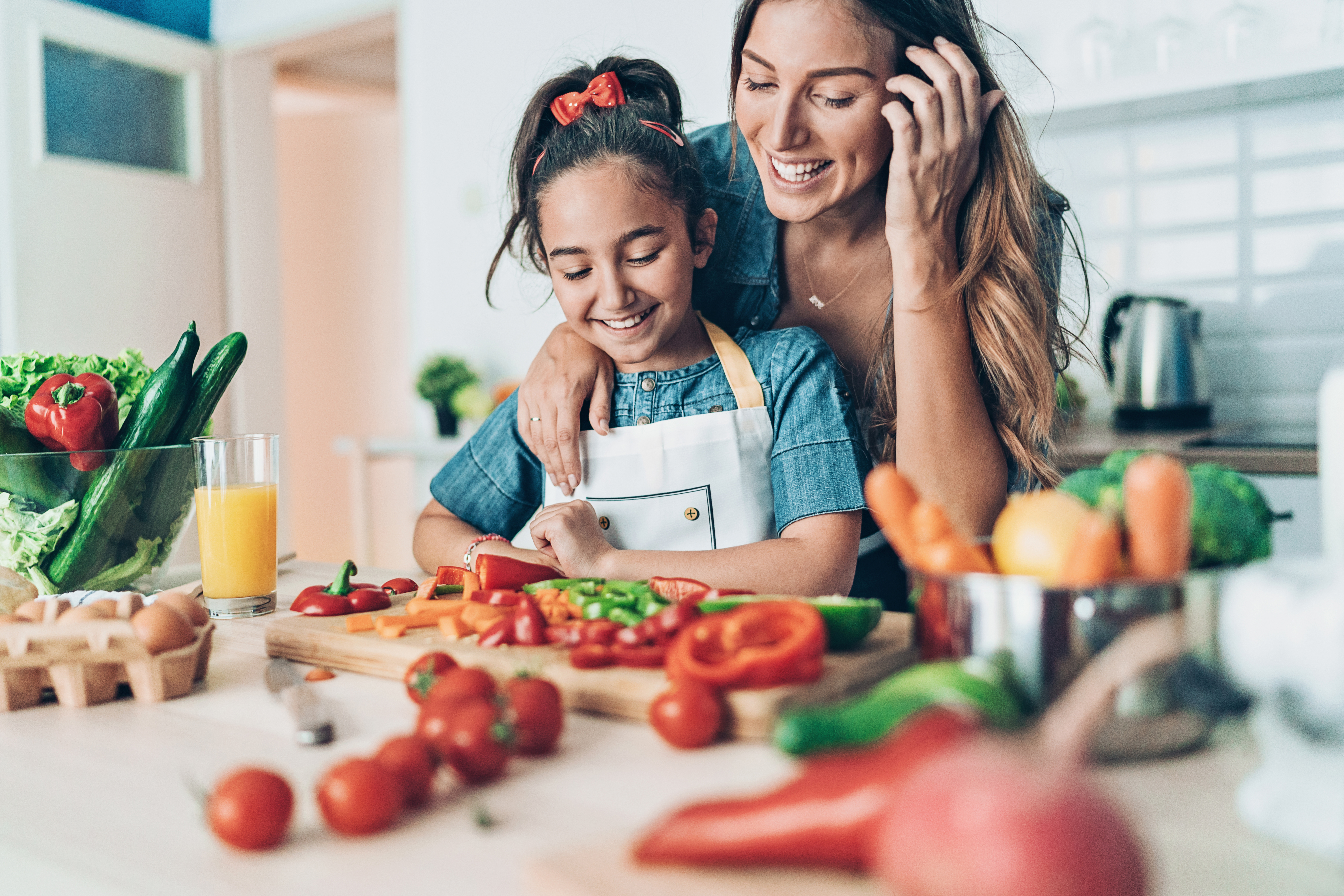 Mother and Daughter Together