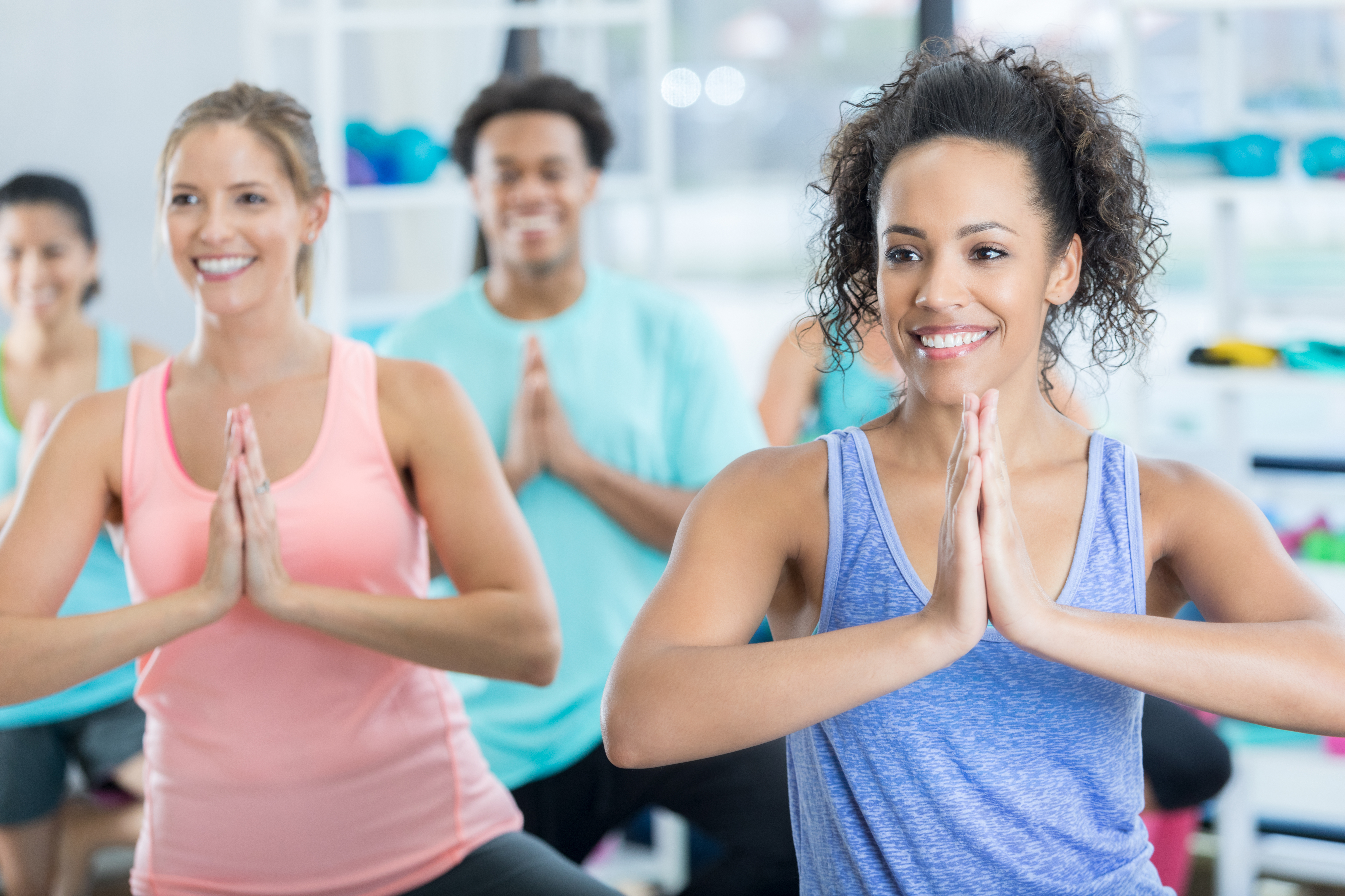 Yoga class