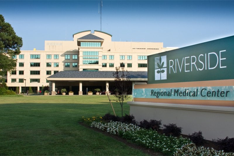 Riverside regional medical center building