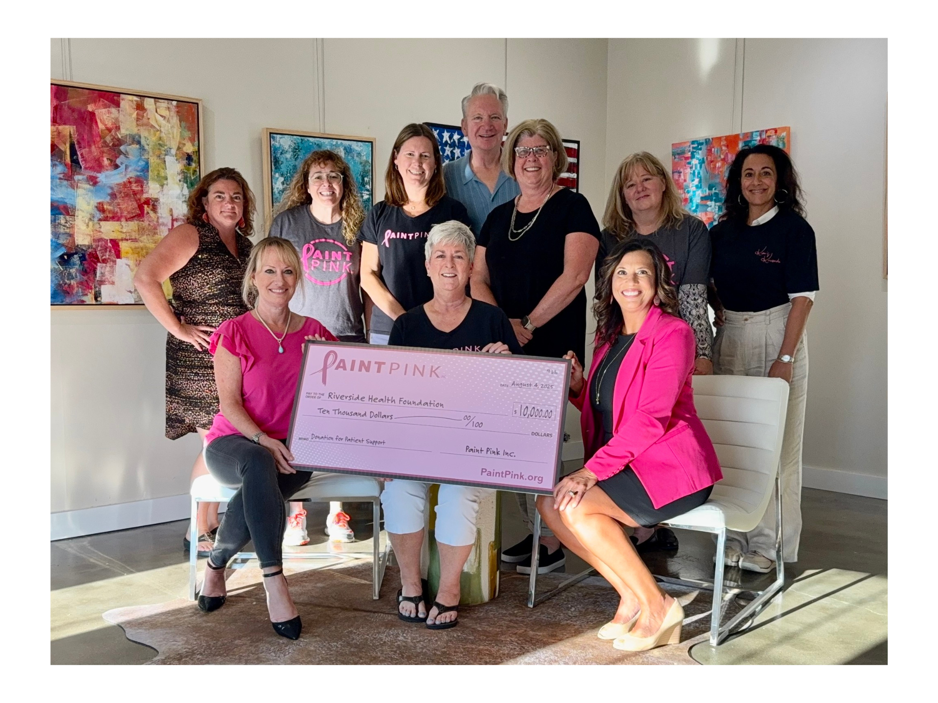 Paint Pink - Foundation Donation