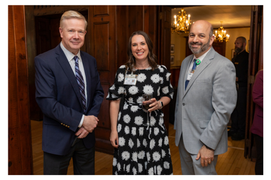 Dr. Mike Dacey, Jesse Goodrich, Ed Heckler at the Riverside Foundation State of the System Event