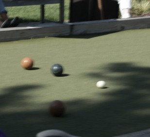 Bocce ball court