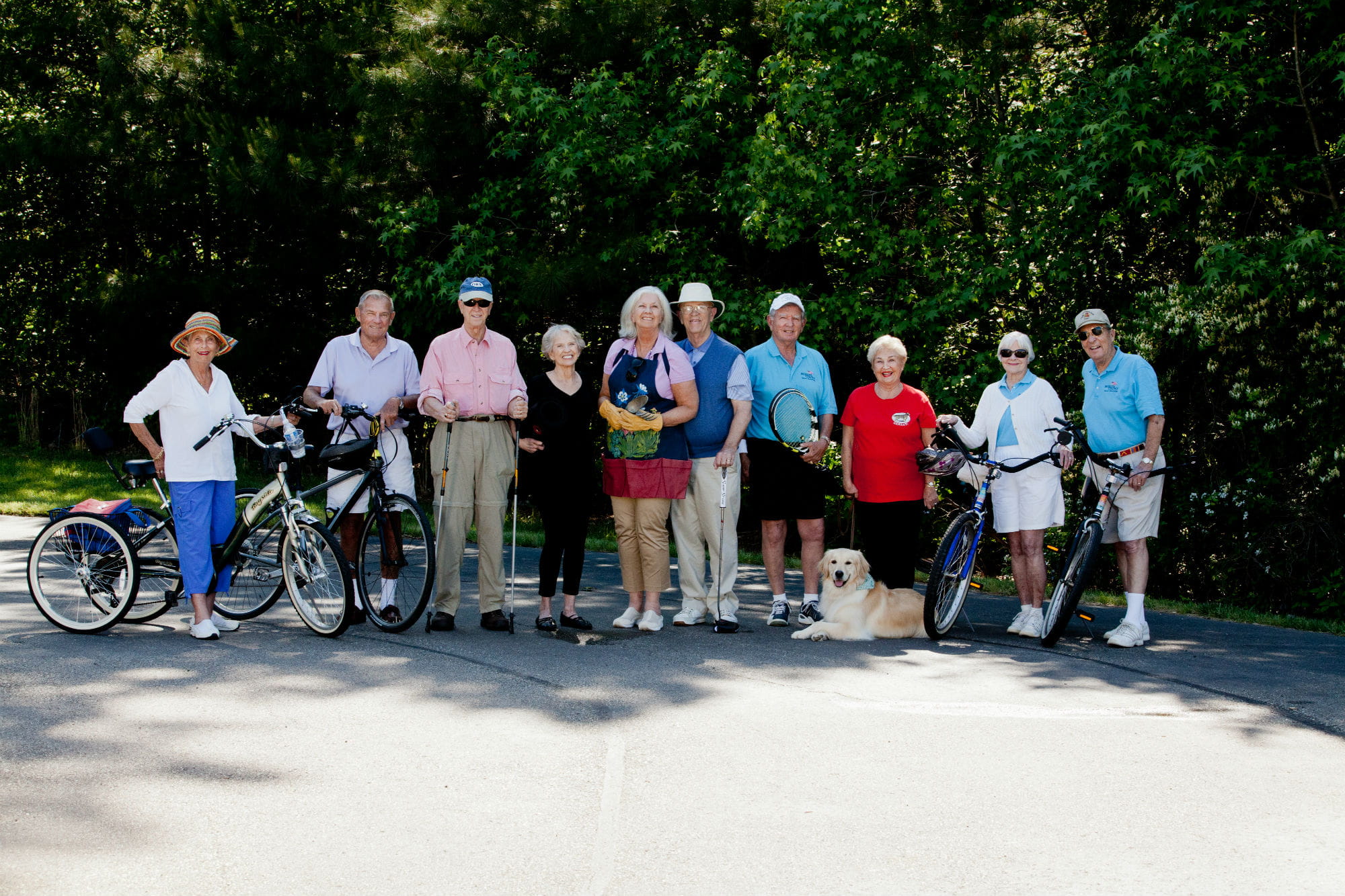 Group activities Group of residents