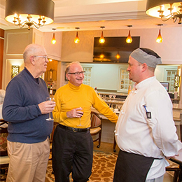 Patriots Colony dining and chef