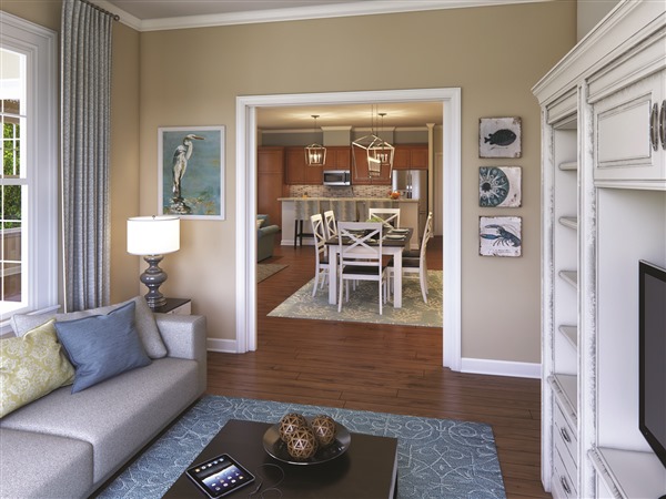 Den of the Tidewater floorplan