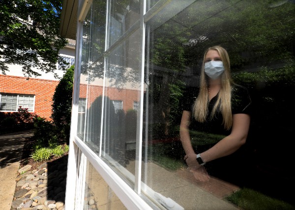 Riverside team member keeps families connected despite the challenges of the pandemic Emily Mallon