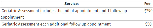 geriatric assessment 