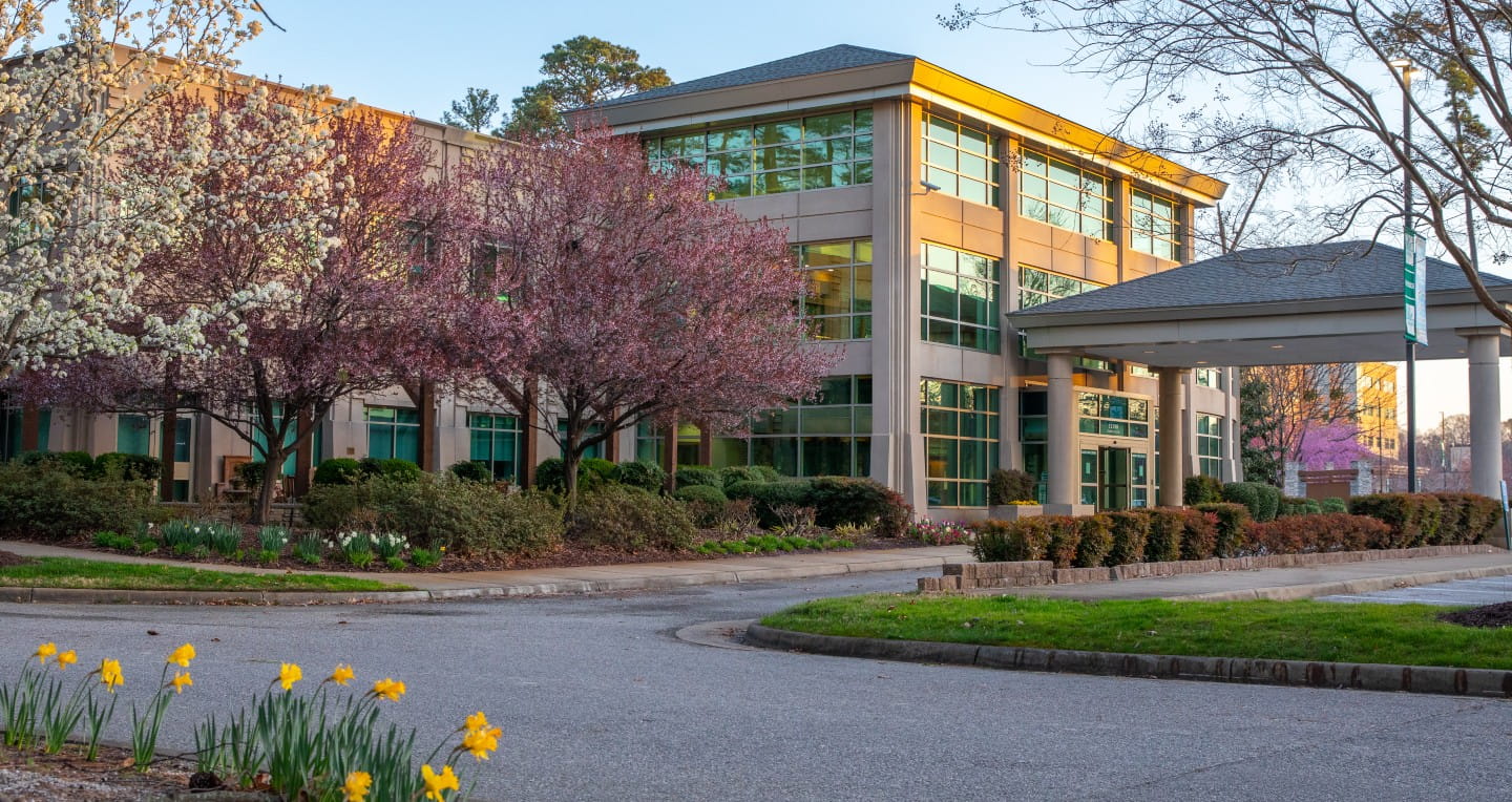 RRMC Cancer Center Building Exterior