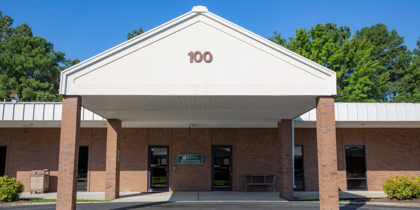 Diagnostic and Breast Imaging Center entrance