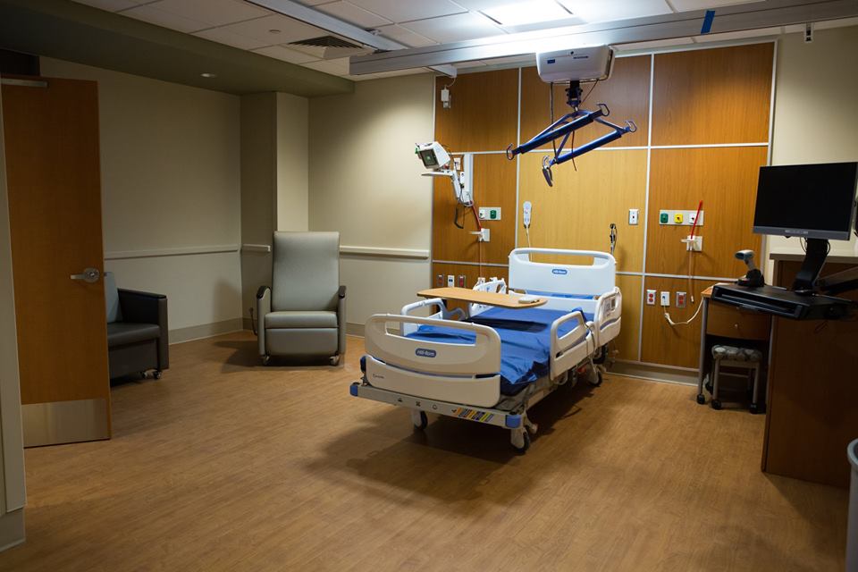 Riverside Walter Reed Hospital Private Patient Room, January 2019