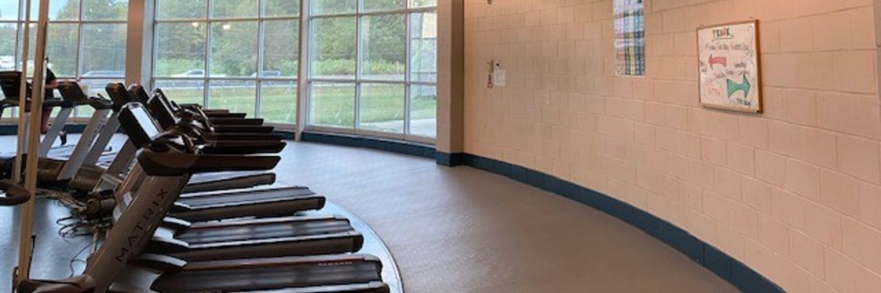 RWFC Mid Pen treadmill