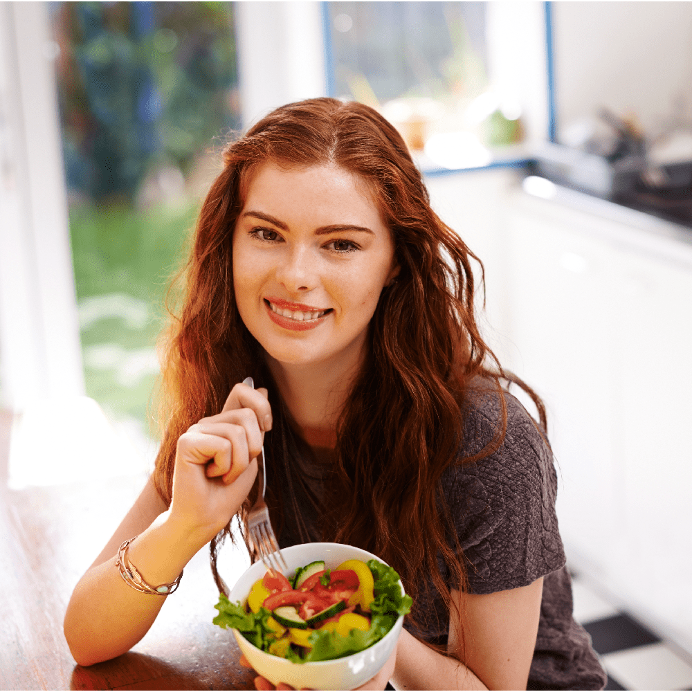 Staying healthy one salad at a time