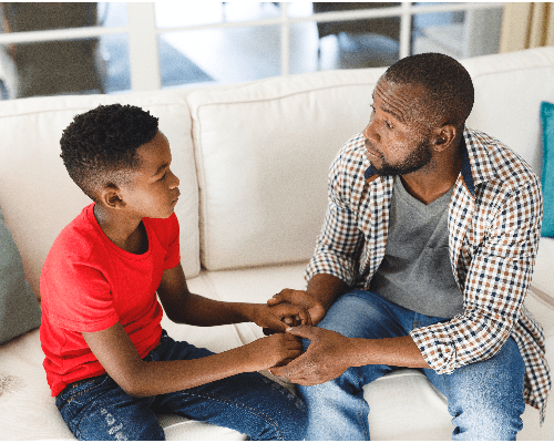 Caring for children while caring for a loved one with cancer