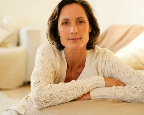 Ovarian Cancer Serious woman