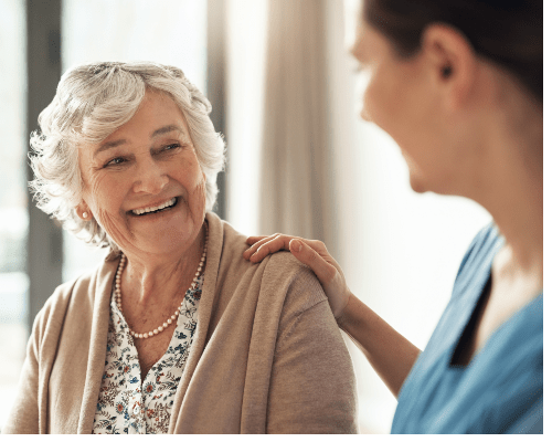 Talk with a social worker