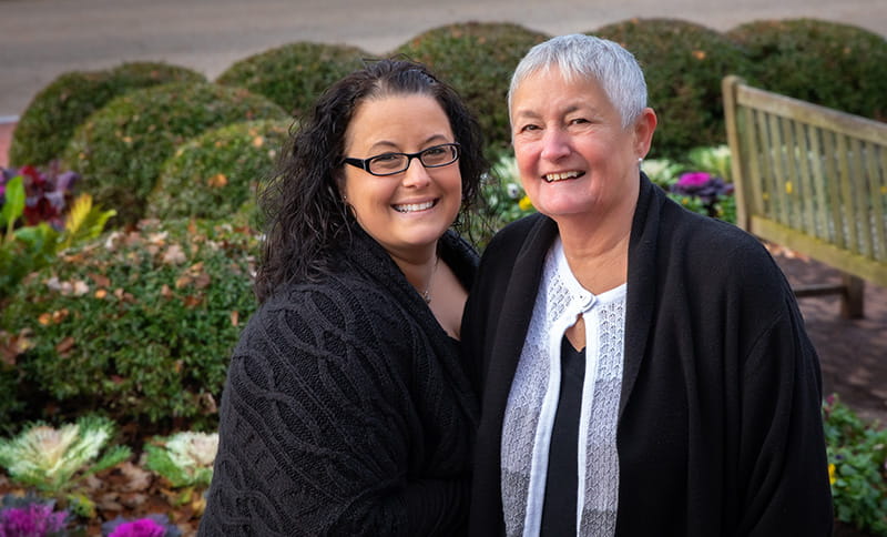 Susan Beulow and Daughter