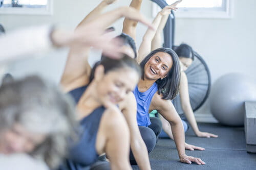 Stretching Before Class