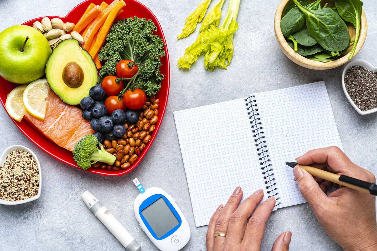Planning the right diet for blood glucose control
