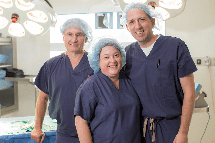 Walter Reed Hospital Surgical Services Team Members
