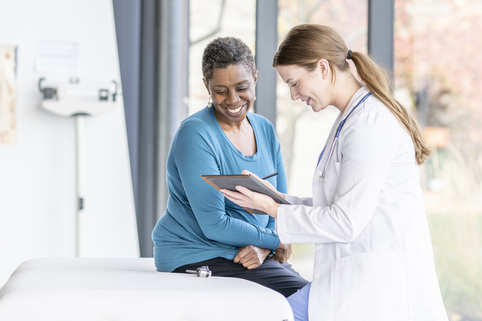 Cardiovascular Disease Services Doctor Meeting with a Senior Patient