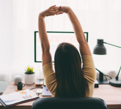 Woman Stretching 