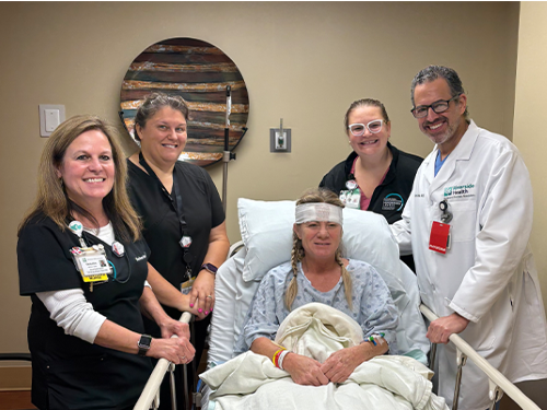 Gamma Knife Patient