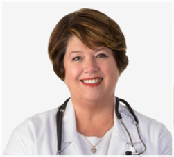 Smiling healthcare worker