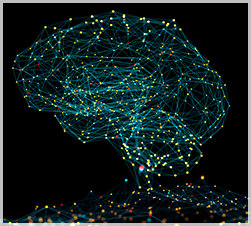 Illustration of neural connections