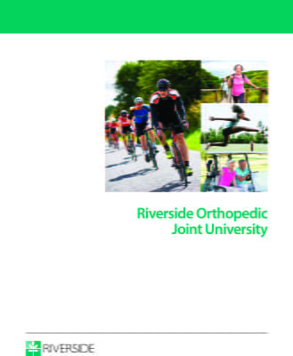 Riverside Orthopedic Joint University Cover 2022