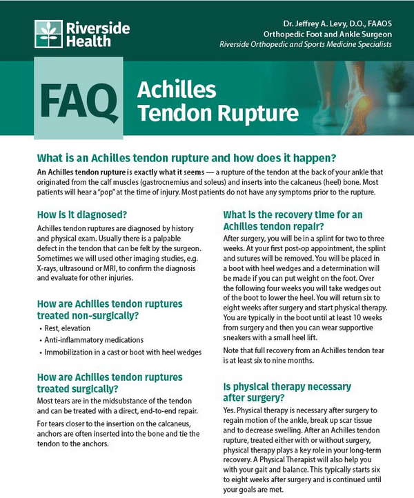 achilles faq