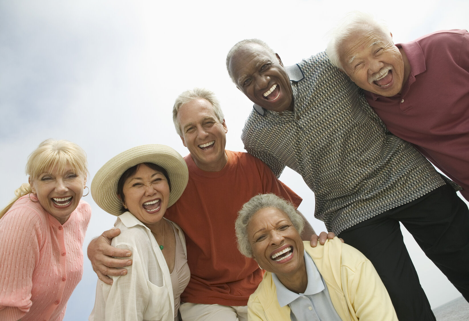 Group of Friends Laughing