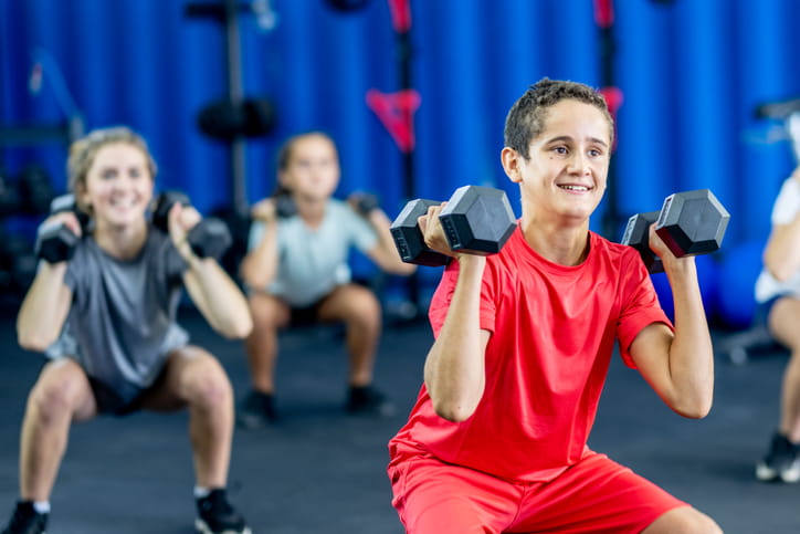 Kids strength training