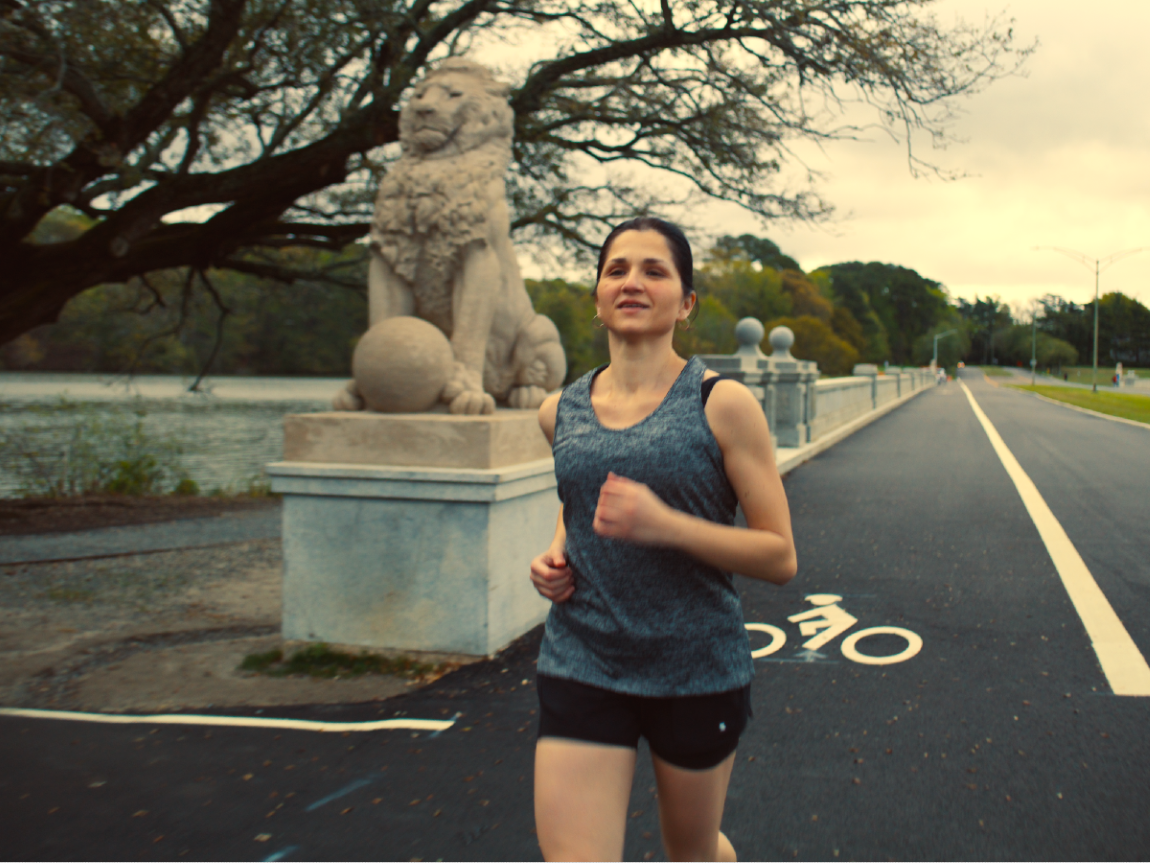 Lionsbridge woman running