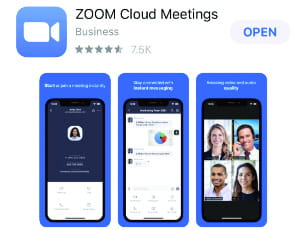 zoom app mobile screenshots