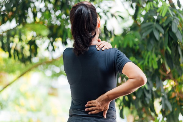 women with back pain