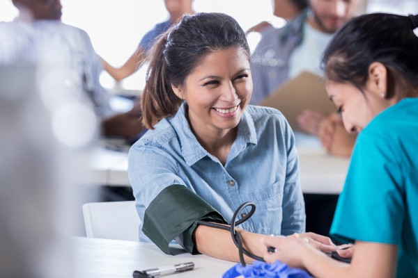 blood pressure reading