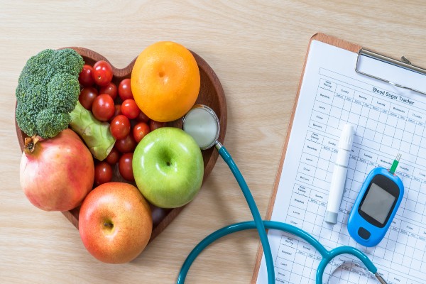 Healthy food in a bowl