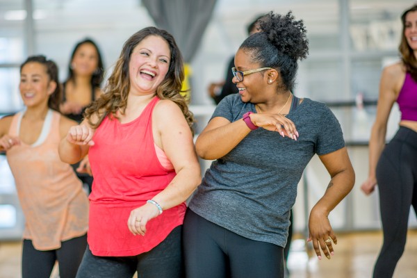 women dancing