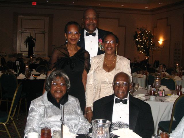Celebrating at a dinner to talk about hospice care