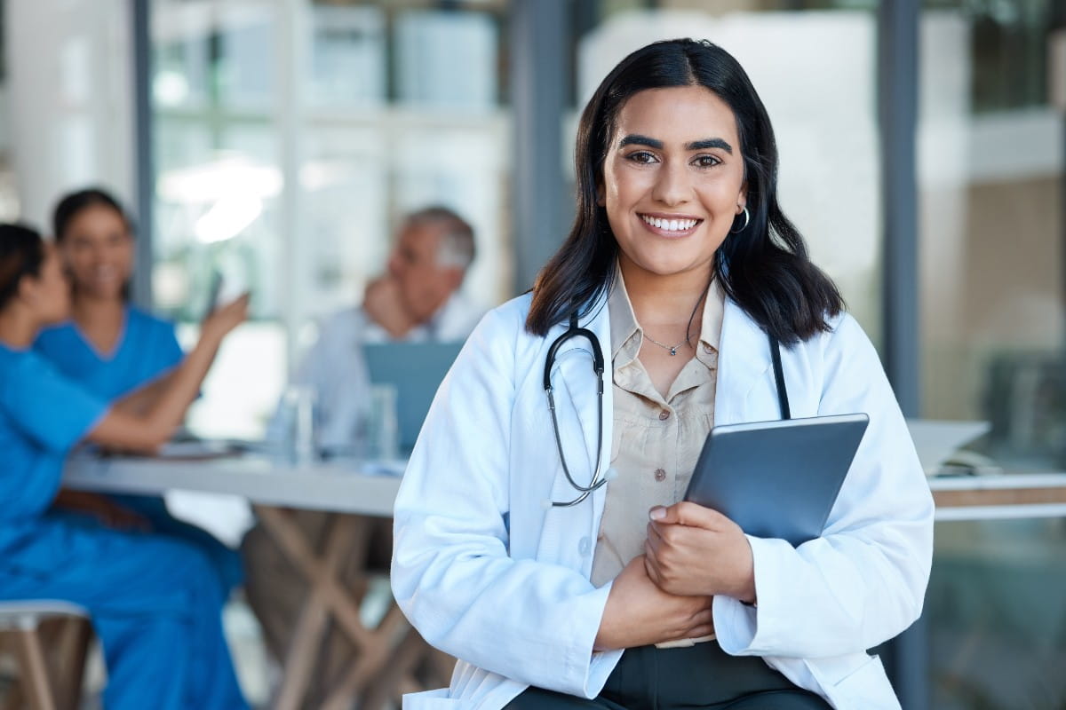 Nurse Practitioner Smiling