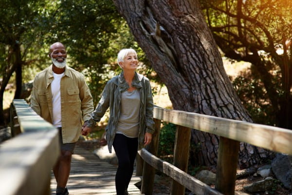 couple walking