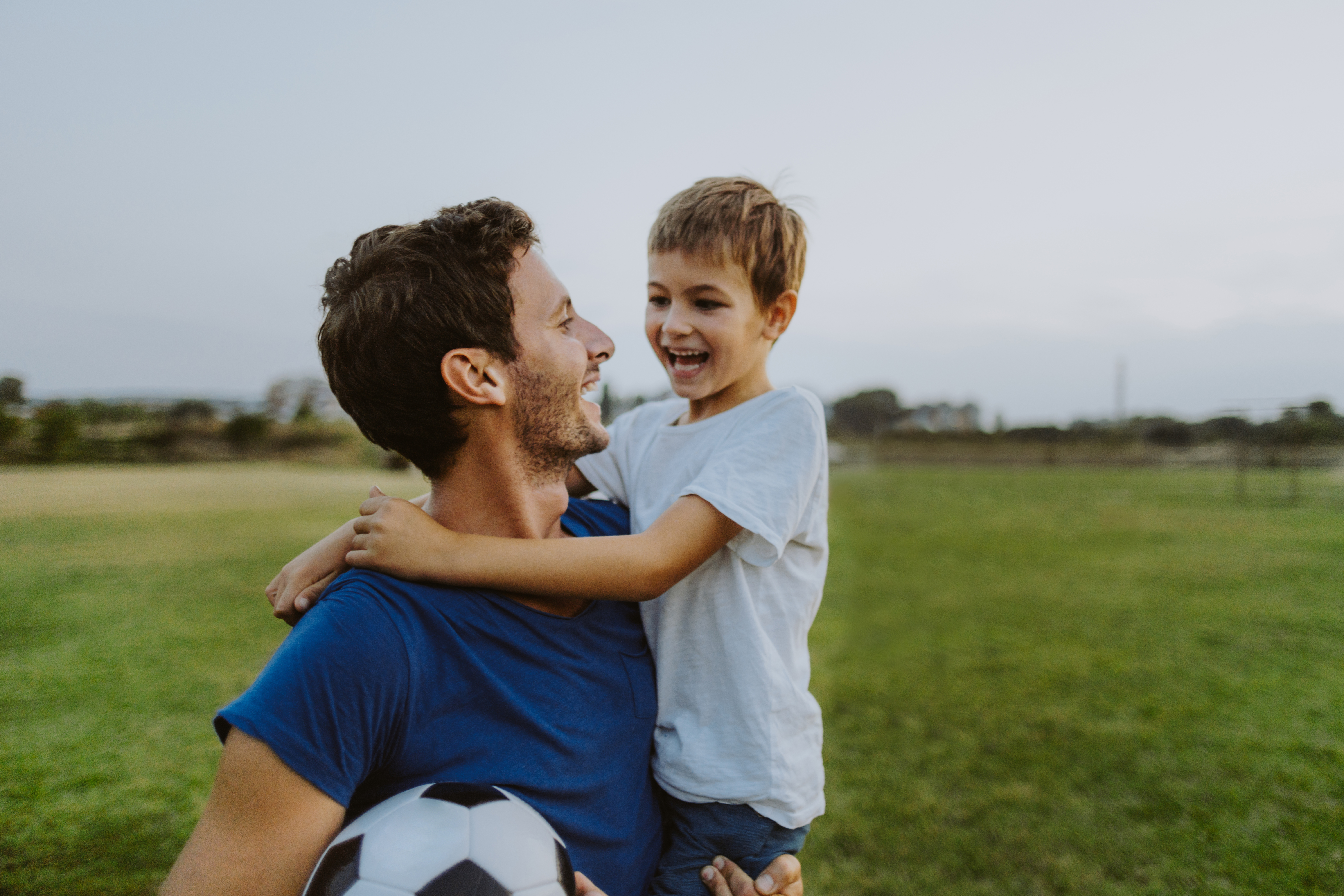 Work-Life Balance Father and son together - GettyImages-1218201385