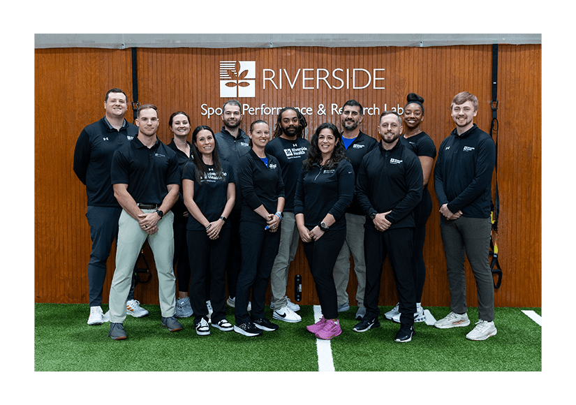team of physical therapy professionals in black shirts
